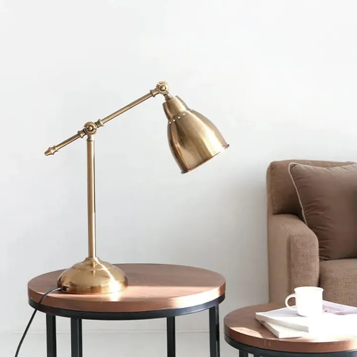 Lampe de Chevet Élégante Dorée - TQ22012A