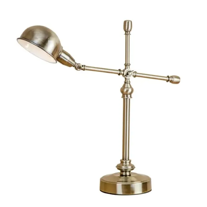Lampe Bronze Antique avec Bras Ajustable - TQ22012B