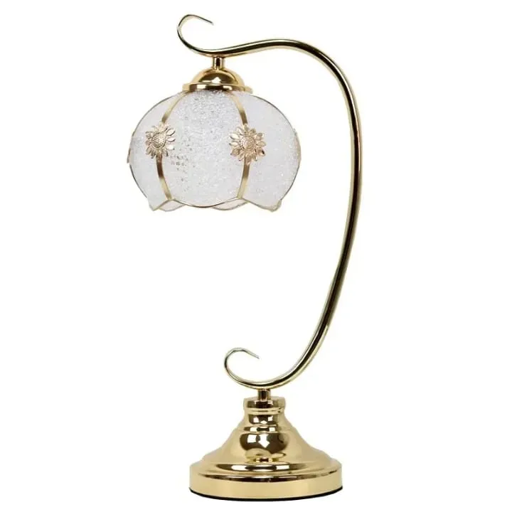 Lampe Vintage à Abat-Jour Sculpté – TQ22021