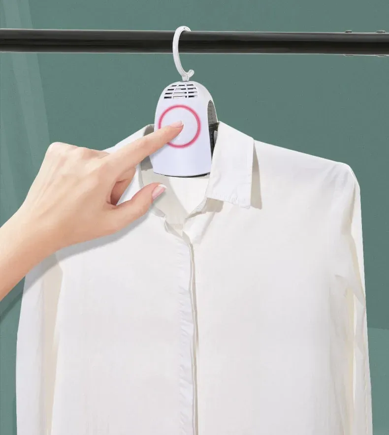 Cintre de Séchage Électrique Portable – Sèche-Linge & Chaussures, Pliable, Léger et Idéal pour le Voyage