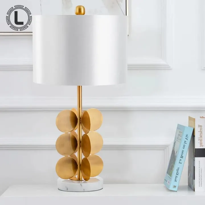 Lampe à Ornements Circulaires Dorés – YF-169B