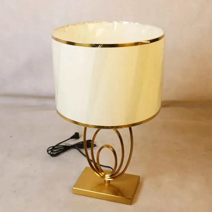 Lampe Double Cercle Doré – YF-242