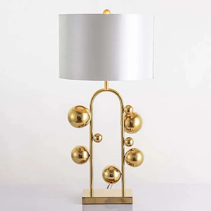 Lampe à Boules Décoratives Dorées – YF-240