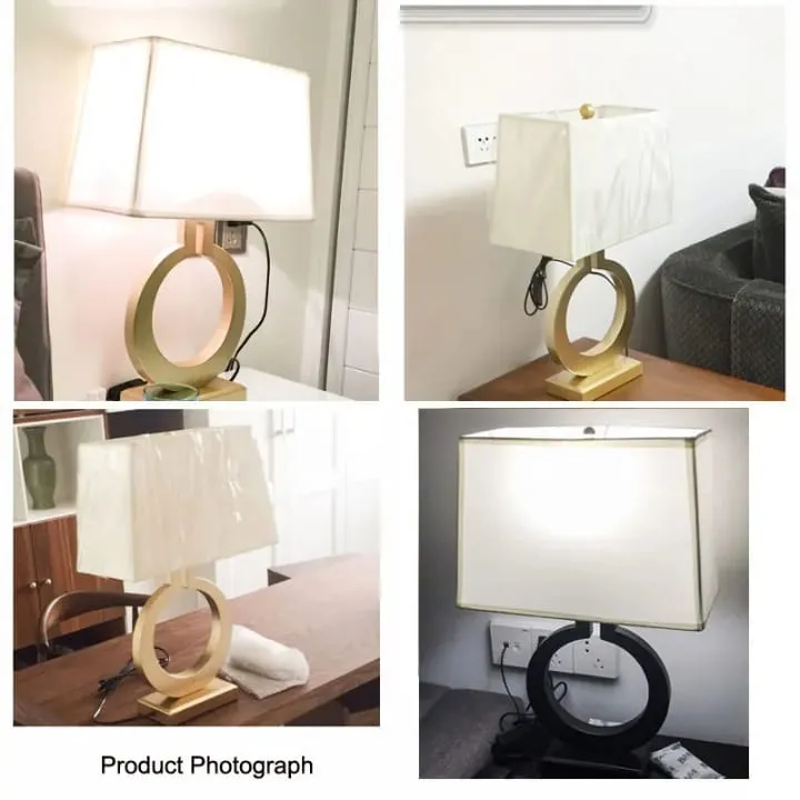 Lampe Cercle Doré Compact – YF-268S