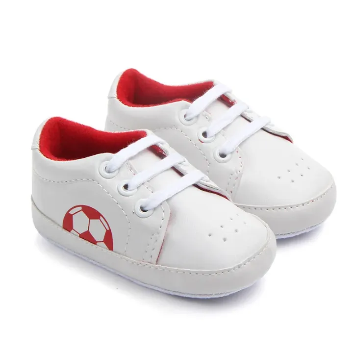 Baskets Bébé Sport – Premiers Pas Confortables et Stylés (Motif Ballon)