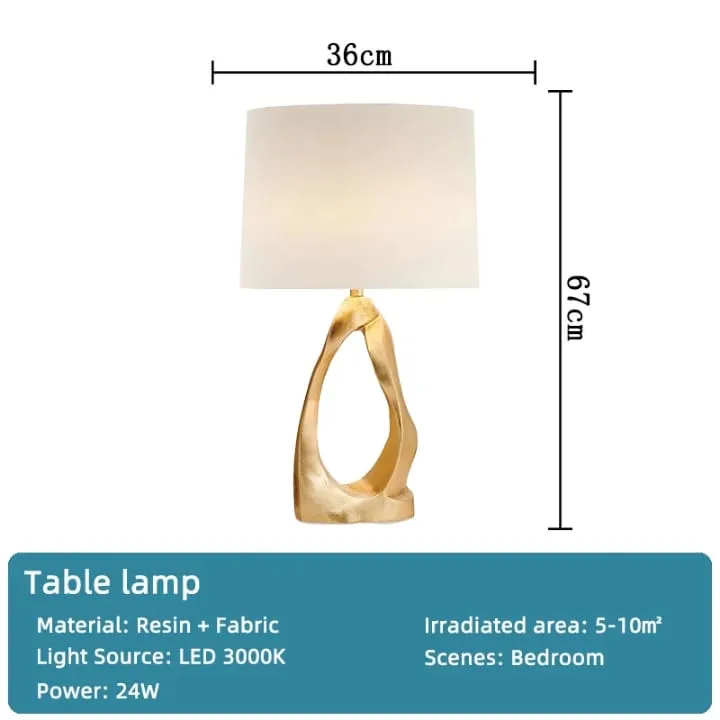 Lampe Torsade Dorée – YF-440