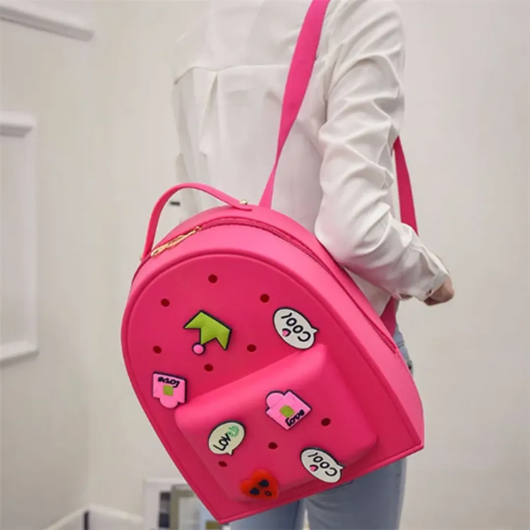 Sac à Dos Étanche en Silicone pour Enfants – Design Coloré et Mignon