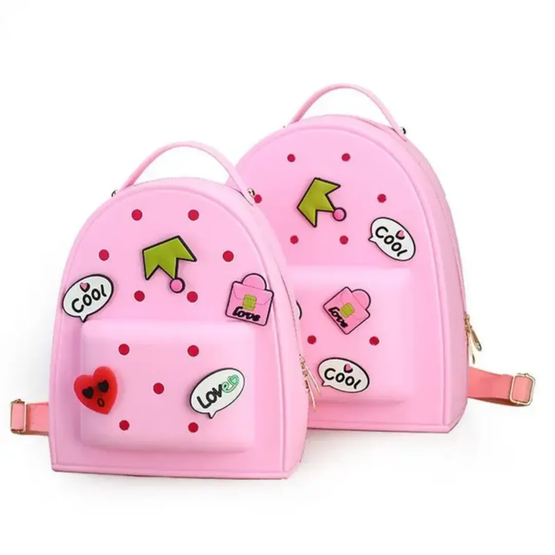 Sac à Dos Étanche en Silicone pour Enfants – Design Coloré et Mignon