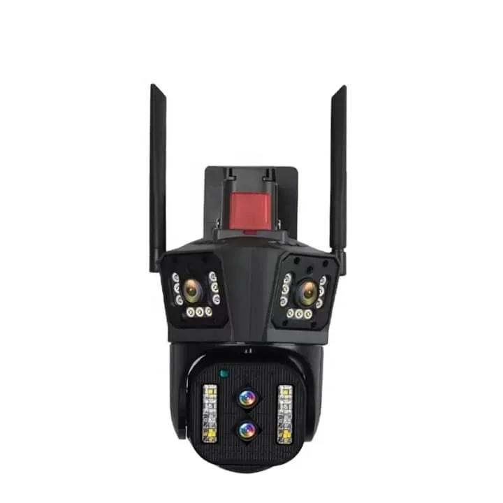 Caméra Solaire 4G Double Objectif – Sécurité 360° Ultra HD