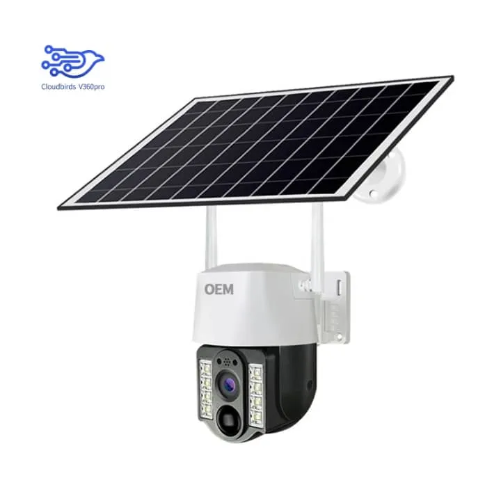 Caméra Solaire Intelligente – Détection & Enregistrement Automatique