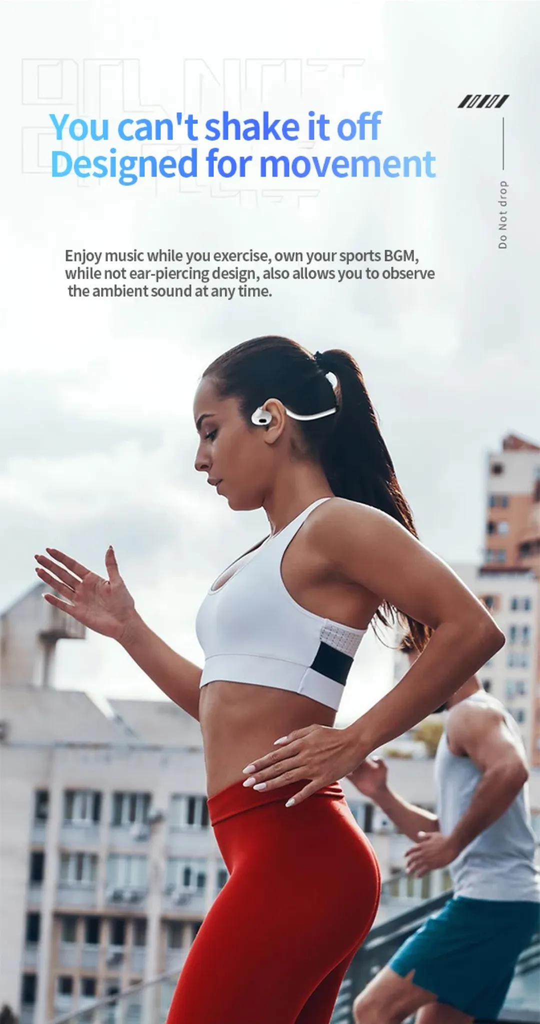 Écouteurs Bluetooth OWS Pro – Sans Fil, Musique & Appels, Confort Prolongé