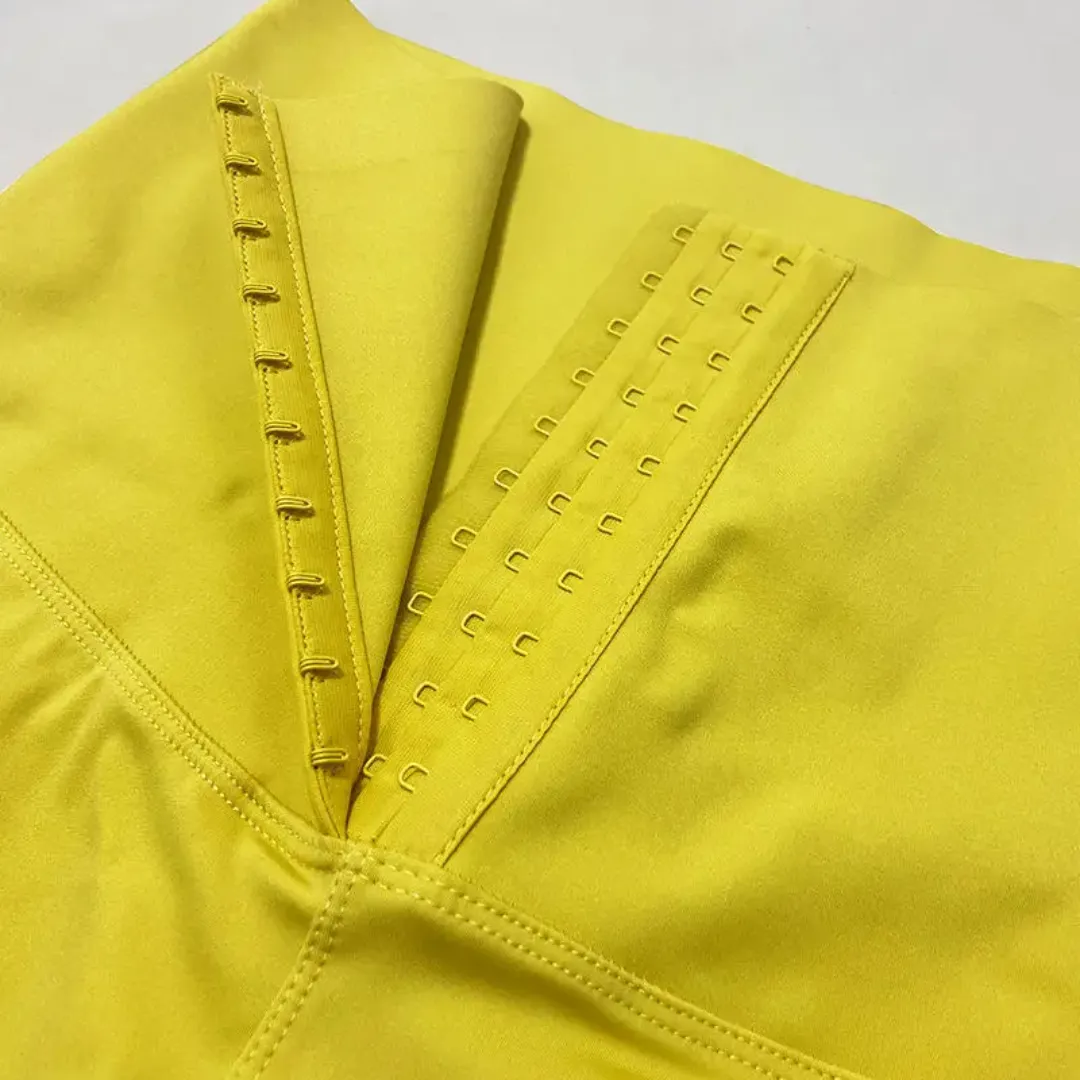 Legging Gainant Femme – Taille Haute avec Corset, Compression, Yoga & Entraînement