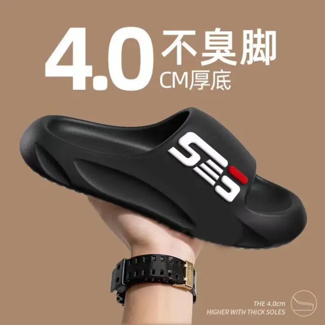 Sandales Diapositives Épaisses en EVA – Bout Ouvert, Ultra Confort Été / Maison / Plage – Antidérapantes Unisexe