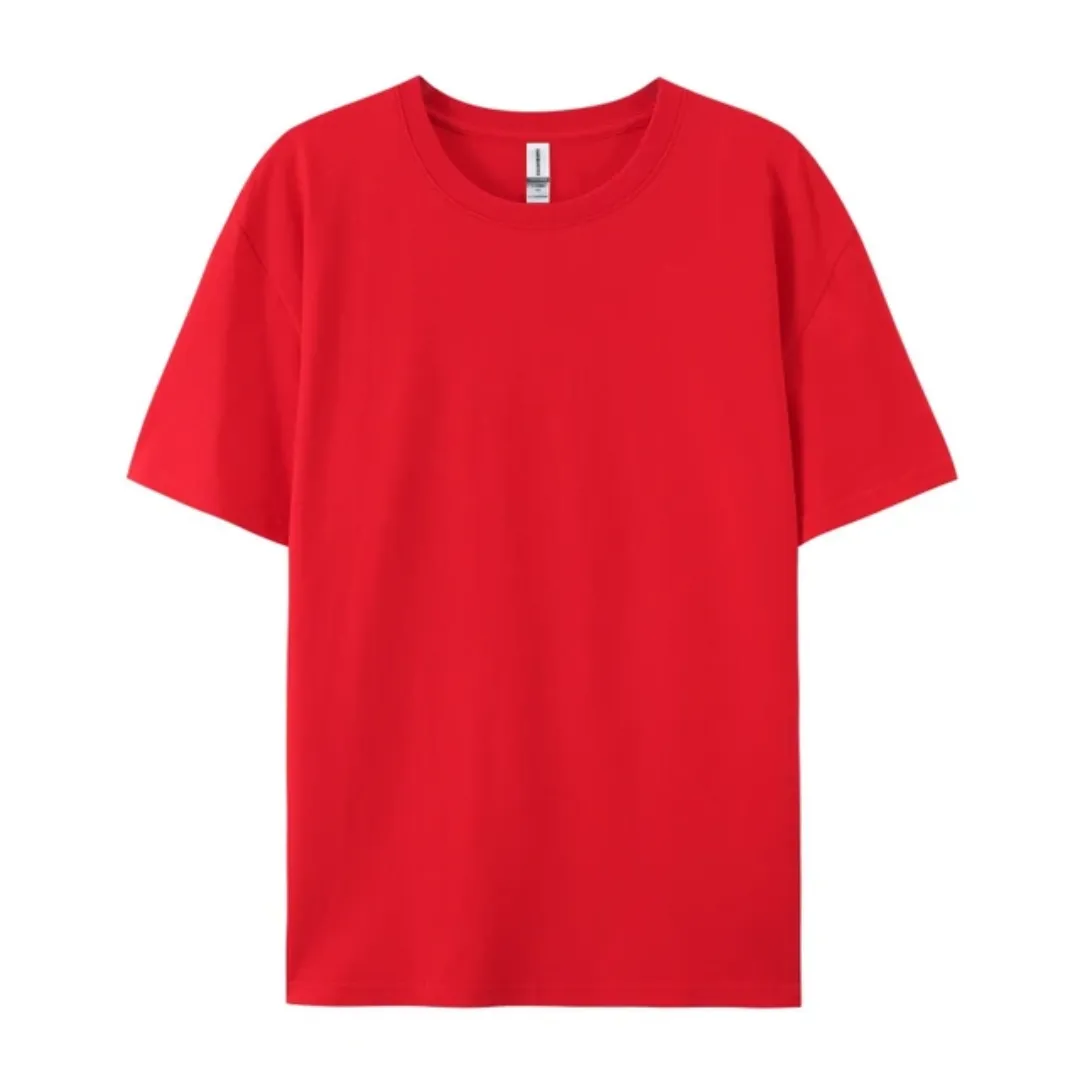 T-shirt Homme 100% Coton – Col Rond, Uni, Personnalisable, Confort Quotidien, Toutes Tailles