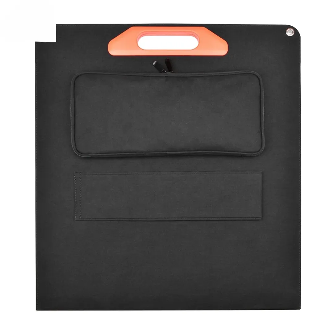 Panneau Solaire Pliable 100W – Chargeur Portable 5V/18V avec USB Type C pour Téléphones, Batteries et Ordinateurs