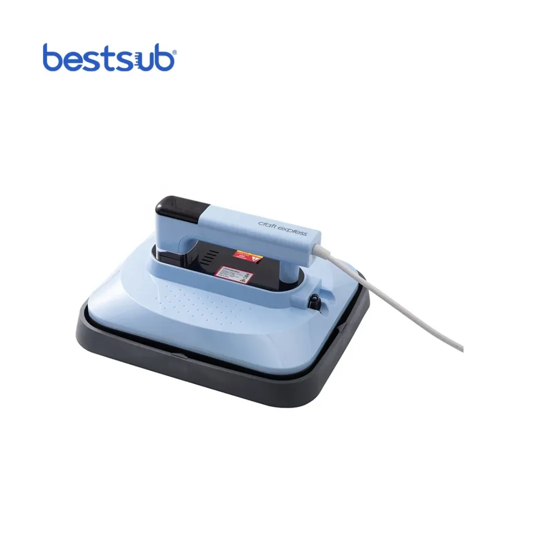 Mini Presse à Chaud Portable 12"x10" – Machine de Sublimation Manuelle pour T-shirt, Tasses, Tissus et DIY