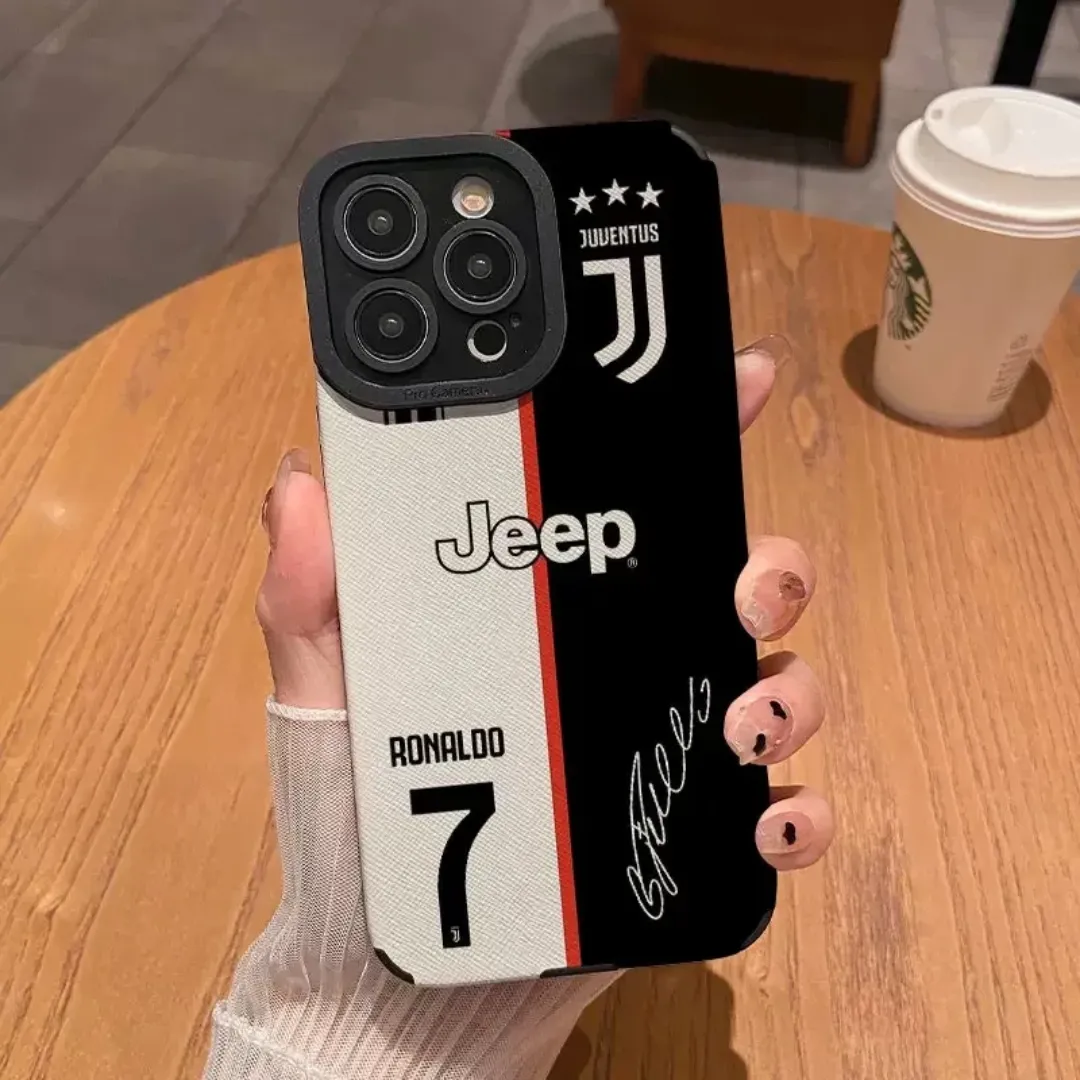 Coque iPhone Messi n°10 – Équipe d'Argentine | Étui Sport en Cuir PU