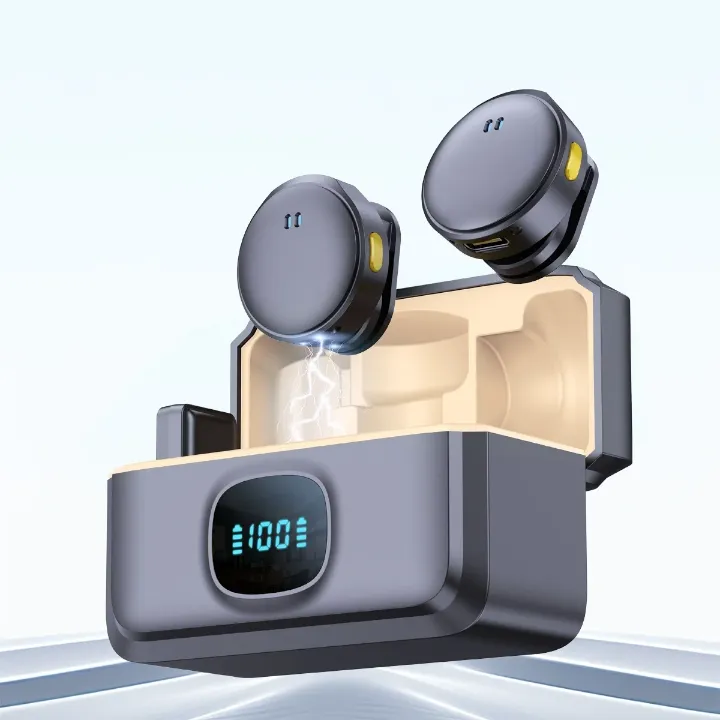 Écouteurs Sans Fil Bluetooth 5.3 – Boîtier de Charge LED, Contrôle Tactile, Réduction de Bruit