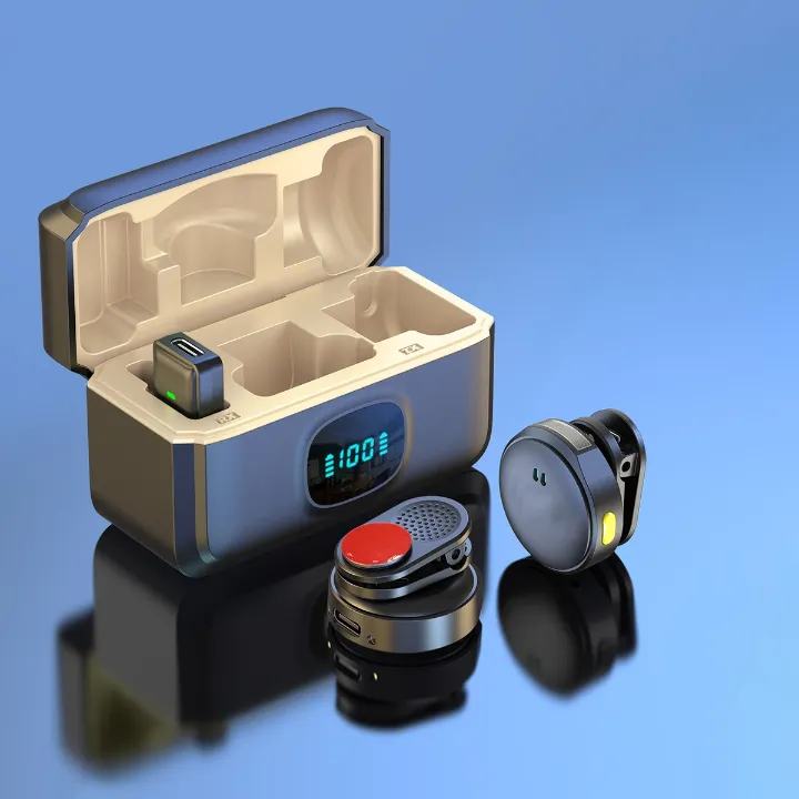 Écouteurs Sans Fil Bluetooth 5.3 – Boîtier de Charge LED, Contrôle Tactile, Réduction de Bruit