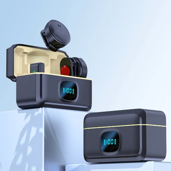 Écouteurs Sans Fil Bluetooth 5.3 – Boîtier de Charge LED, Contrôle Tactile, Réduction de Bruit