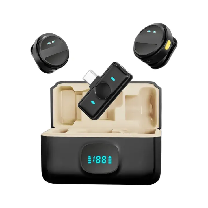 Écouteurs Sans Fil Bluetooth 5.3 – Boîtier de Charge LED, Contrôle Tactile, Réduction de Bruit