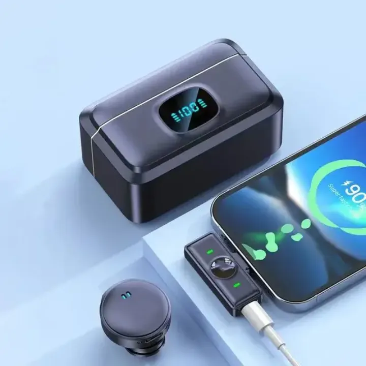 Écouteurs Sans Fil Bluetooth 5.3 – Boîtier de Charge LED, Contrôle Tactile, Réduction de Bruit