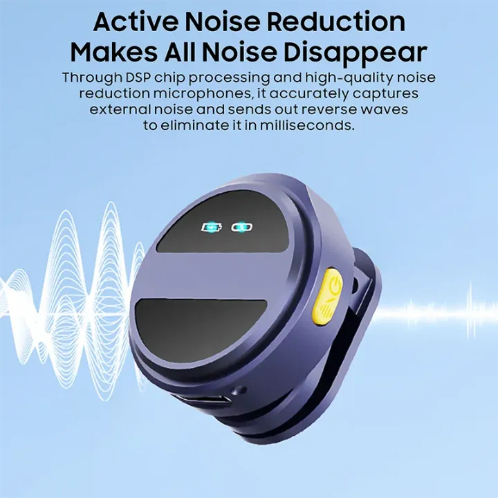 Écouteurs Sans Fil Bluetooth 5.3 – Boîtier de Charge LED, Contrôle Tactile, Réduction de Bruit