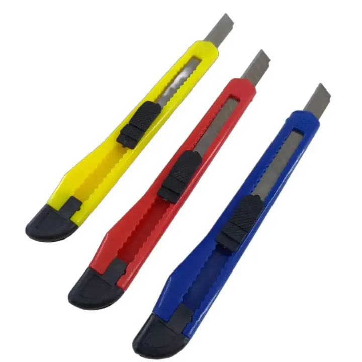 Cutter utilitaire de précision – Couteau à lame rétractable pour bureau, artisanat et emballage