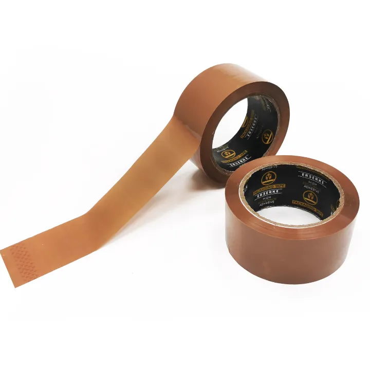 Ruban adhésif transparent BOPP – Emballage professionnel, colle acrylique résistante, simple face