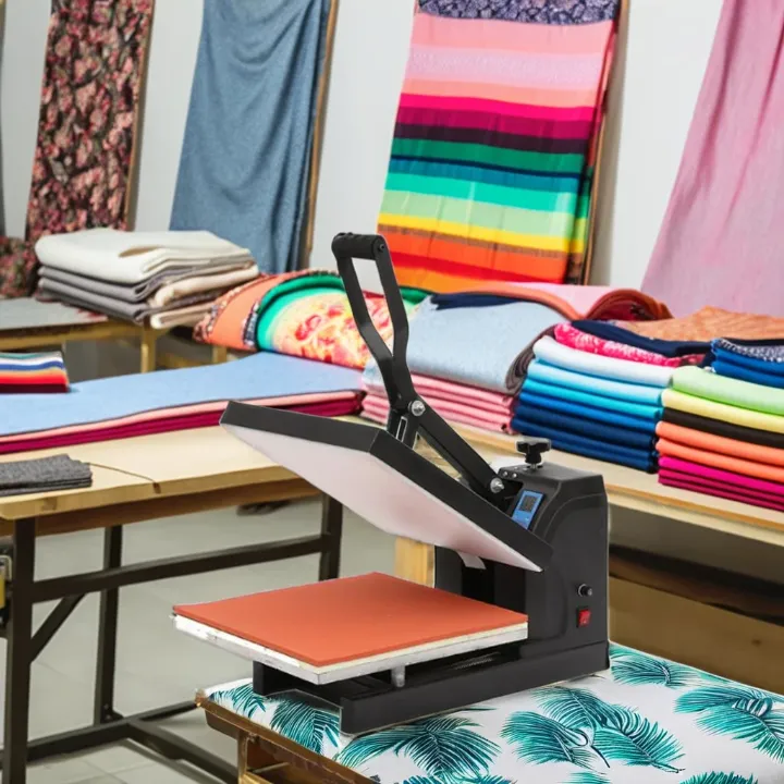 Presse à chaud professionnelle 38x38 cm - Machine de transfert thermique pour t-shirts et textiles