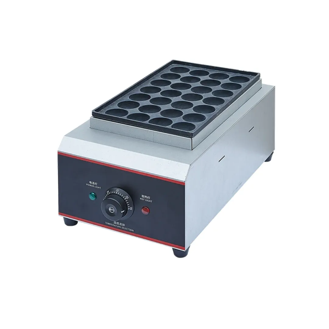 Machine à Takoyaki 28 Moules – Modèle Gaz ou Électrique – Cuisson Rapide – Inox Professionnel pour Boulettes et Snacks