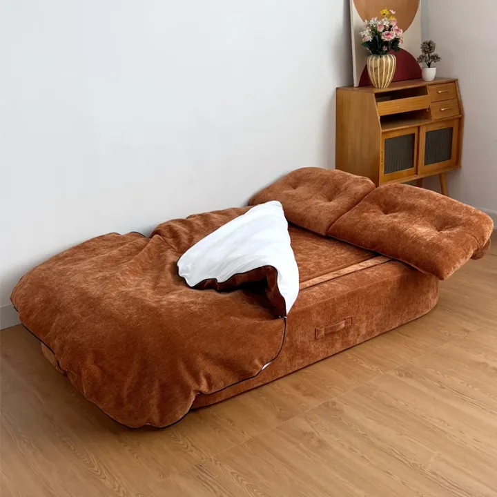 Canapé Modulable 3-en-1 – Design Moderne Transformable en Lit ou Méridienne