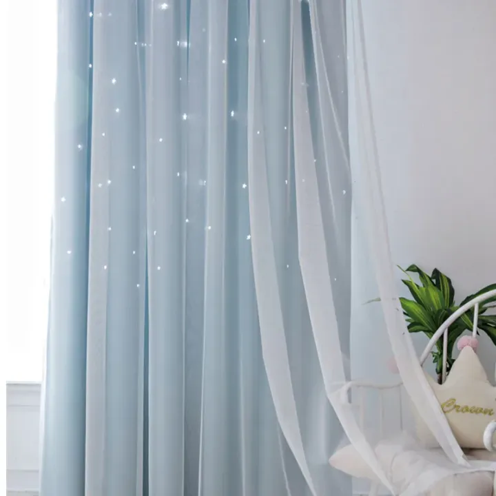 Rideaux occultants avec voilage décoratif – Élégance et intimité pour votre intérieur