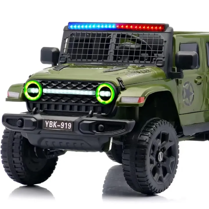 Jeep Militaire Électrique 4 Moteurs – Modèle YBK-919