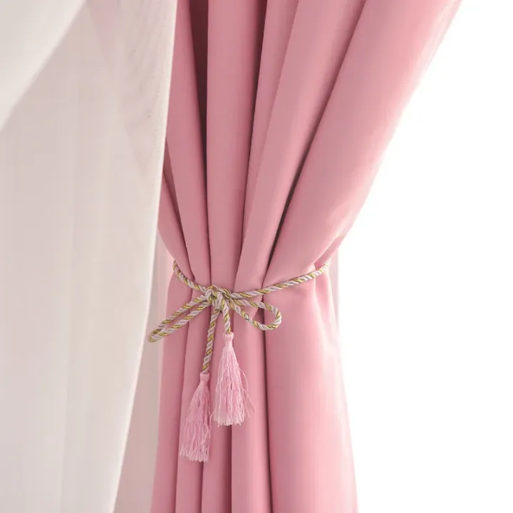 Rideau occultant avec voile effet étoilé – design moderne et élégant – idéal chambre, salon, hôtel, bureau