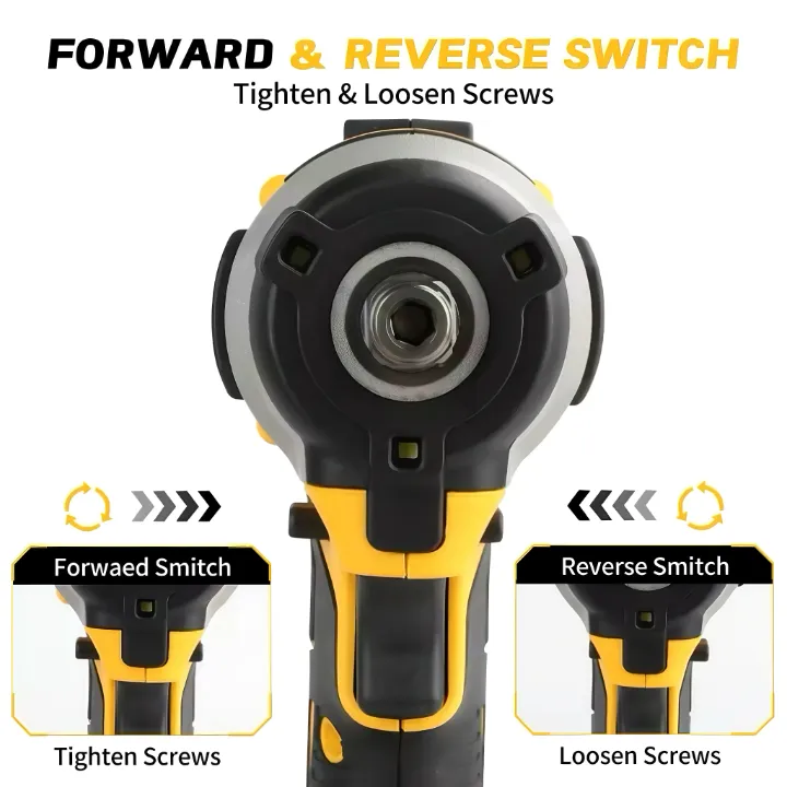 Clé à Chocs Sans Fil DeWALT DCF922 20V XR – Brushless, Puissante et Compacte