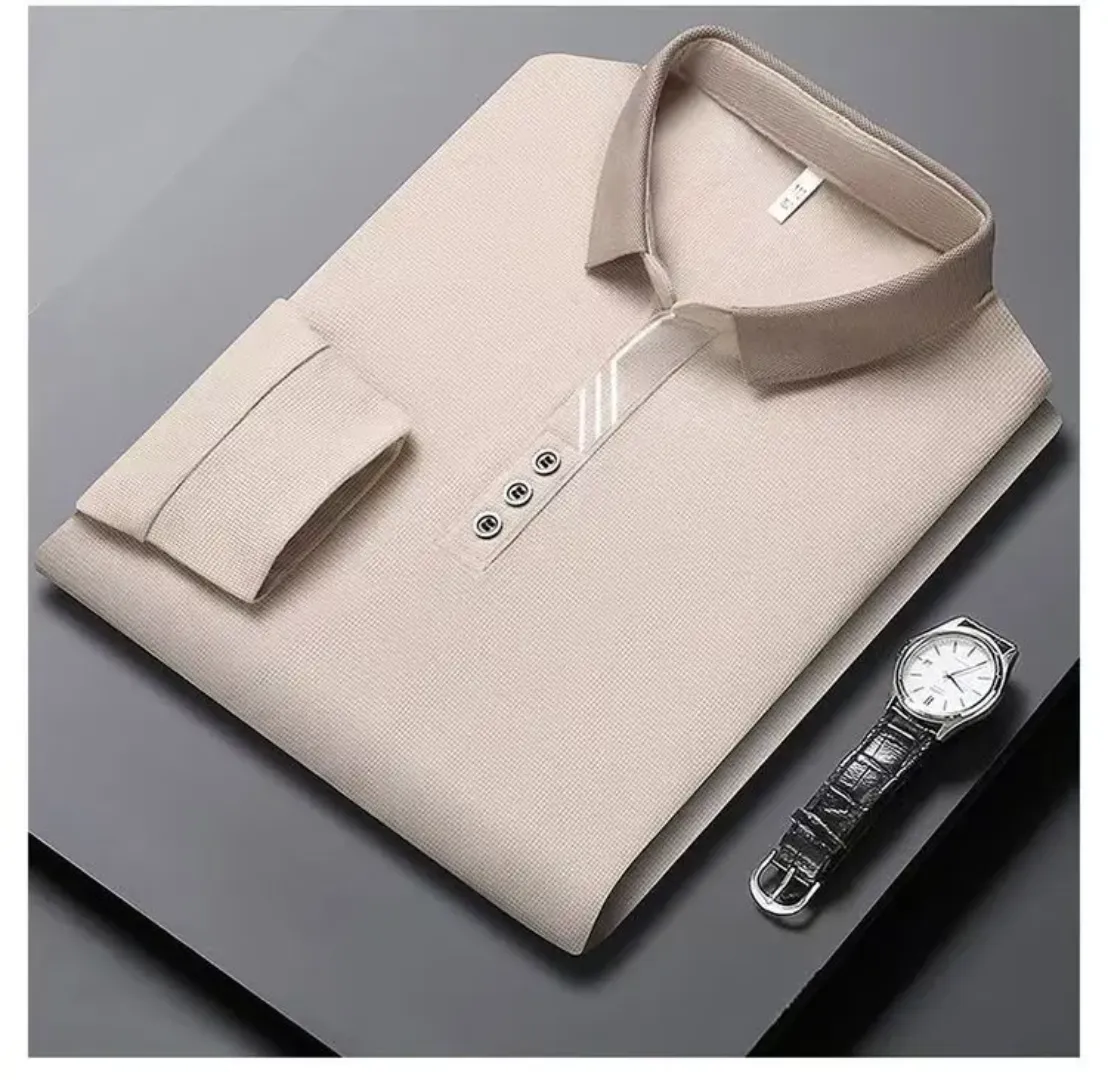 Polo Homme Chic et Respirant – Manches Courtes, Coupe Affaires Décontractée Été 2024