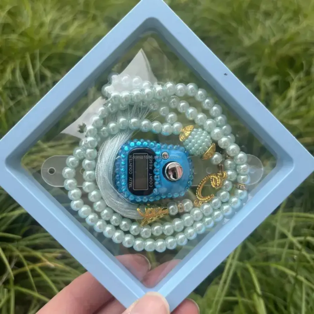 Chapelet Électronique avec Compteur Digital – Coffret Cadeau Élégant