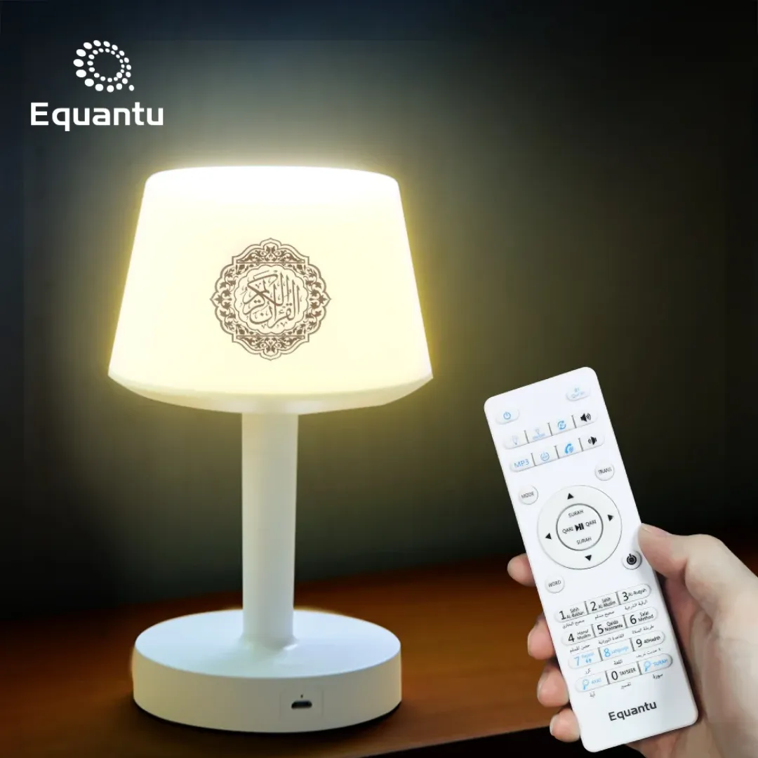 Lampe Coranique Intelligente LED avec Contrôle Smartphone – Multicolore & Audio Bluetooth