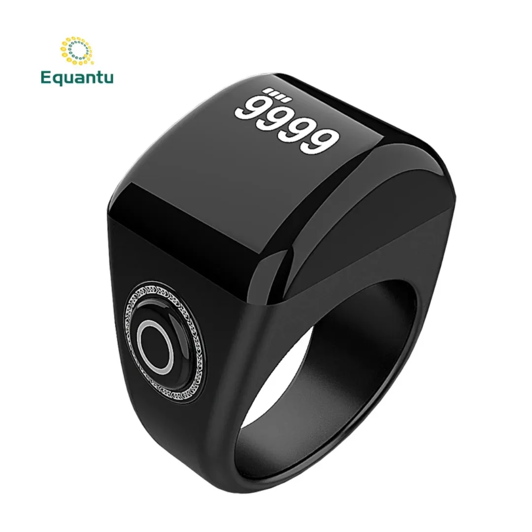 Bague Compteur Électronique de Zikr – Affichage Digital 9999 – Rechargeable USB