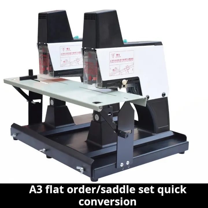 Agrafeuse Électrique Double Tête – Machine à Relier Professionnelle à Pédale