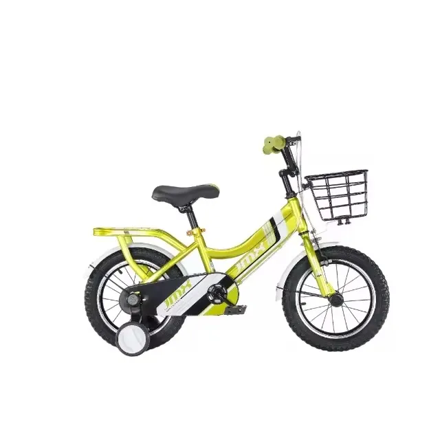 🚲 Vélo Sport Enfant 14 à 16 pouces – Modèle JMTX avec Panier Avant, Roues d’Équilibre et Cadre Robuste – Multicolore