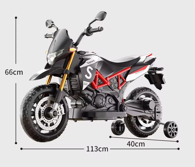 Moto Électrique Sport Enfant – Modèle “S800 Adventure”