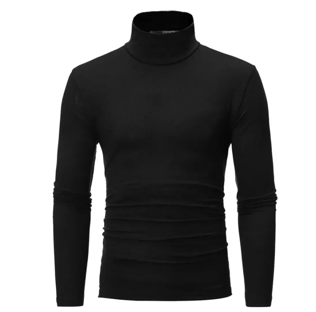 Sous-pull Col Roulé Homme – Manches Longues