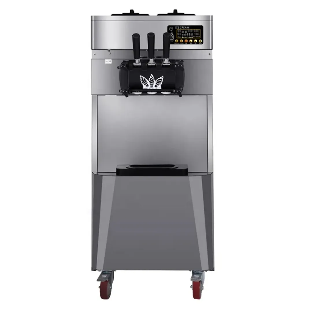 Machine à glace tri-saveurs professionnelle – Modèle GB-VZ01