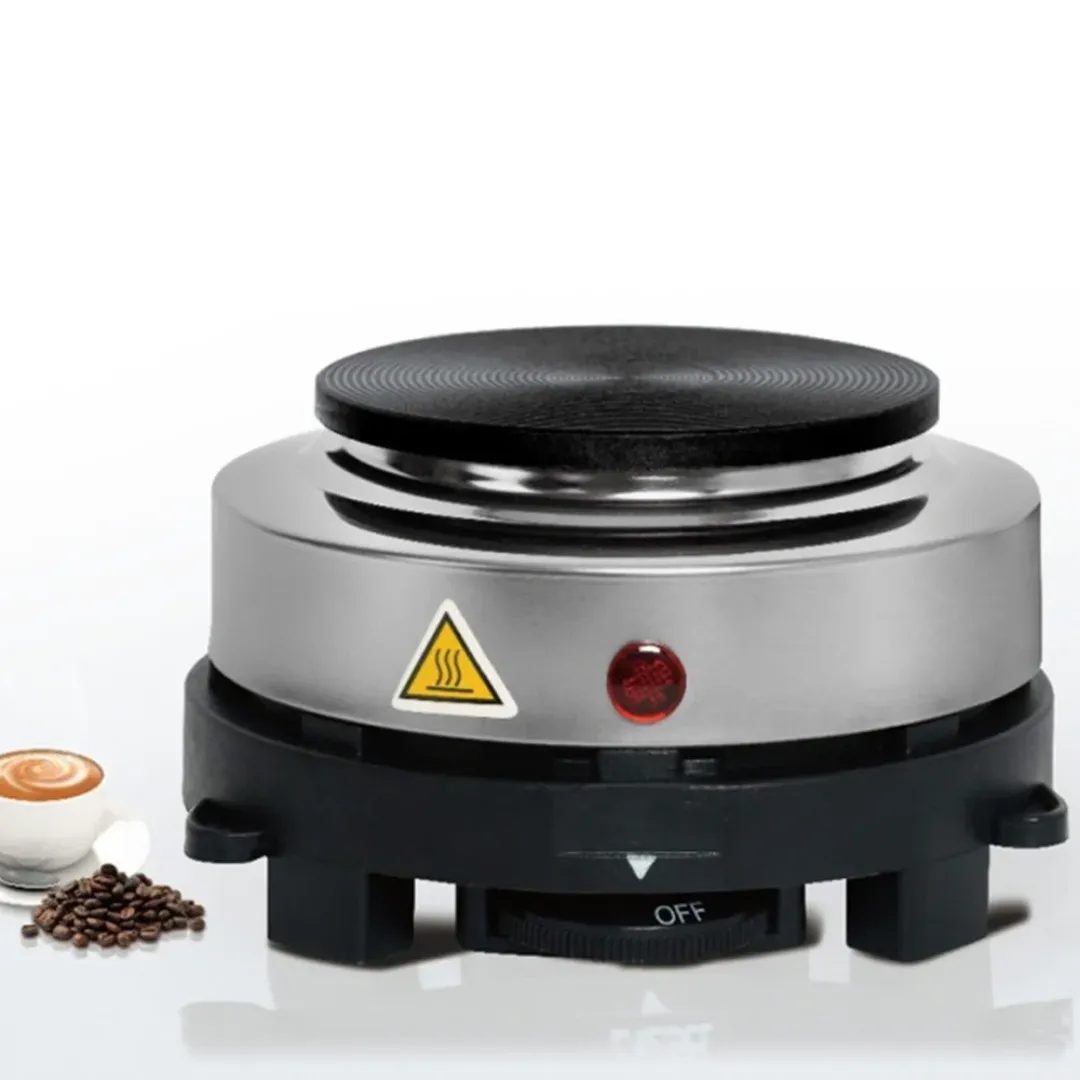 Plaque Chauffante Électrique Portable 1 Feu – Chauffage Rapide pour Café, Thé et Cuisson Simple