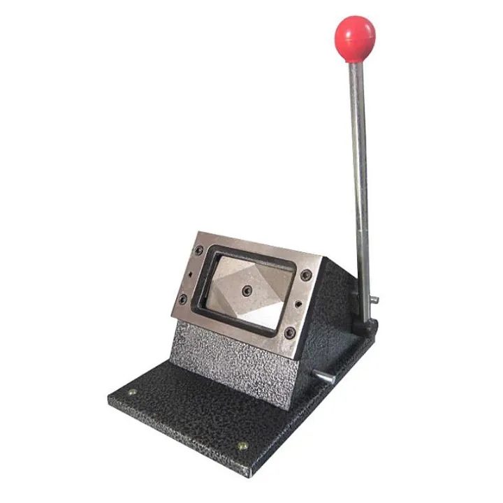 Presse manuelle de découpe PVC pour cartes – Machine à levier pour badge ID, cartes membres et plastiques
