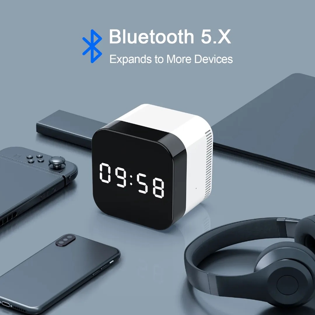 H96 Max H728 – Box TV Android avec Horloge Digitale