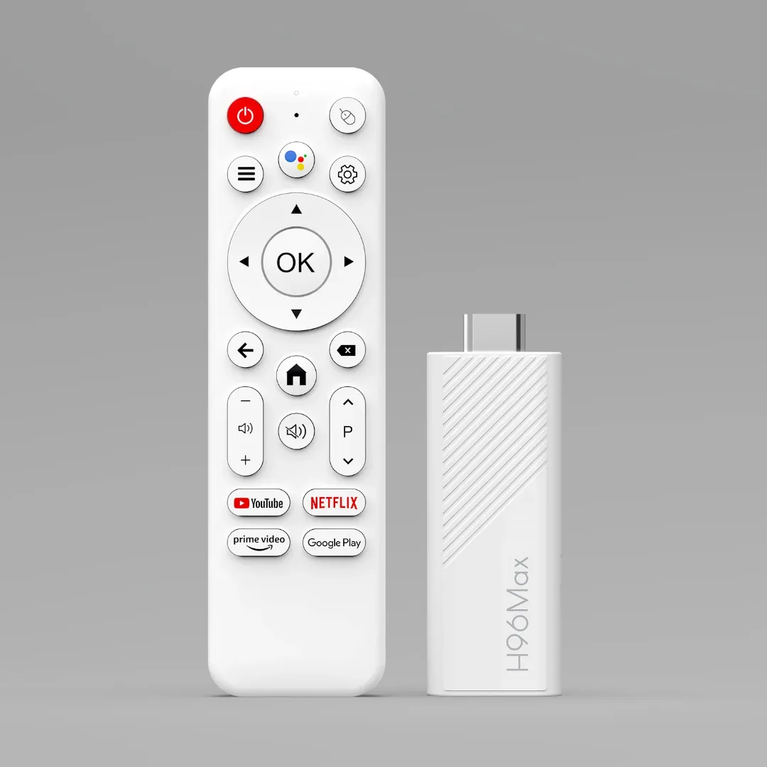 H96 Max H313 TV Stick – Android 14.0 avec WiFi6 & Commande Vocale