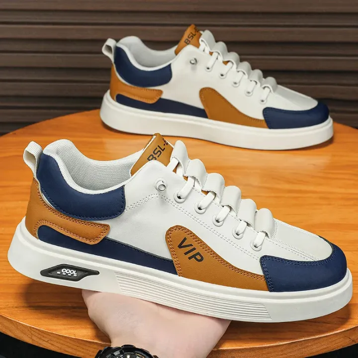 Baskets Homme Confort Légèreté – Chaussures Décontractées à Lacets Style Sport et Urbain